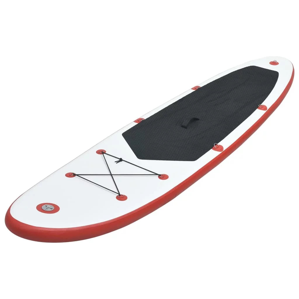 Sizetand Up Paddle Board Sizeet  An Inflatable Sizeurfboard in Captivating Red and Ivory