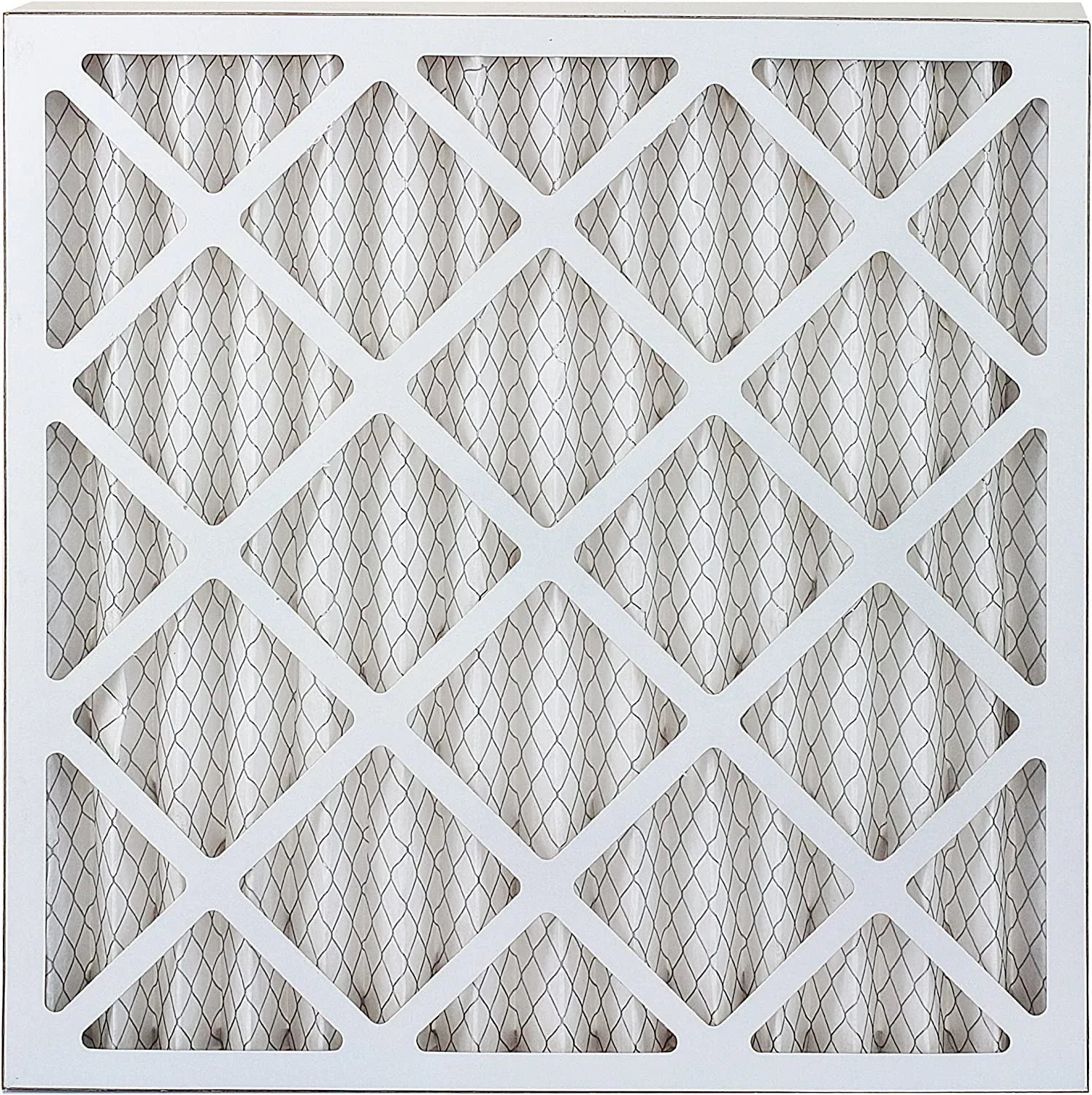 Filterbuy 20x20x2 MERV 8 Pleated HVAC AC Furnace Air Filters (5-Pack)