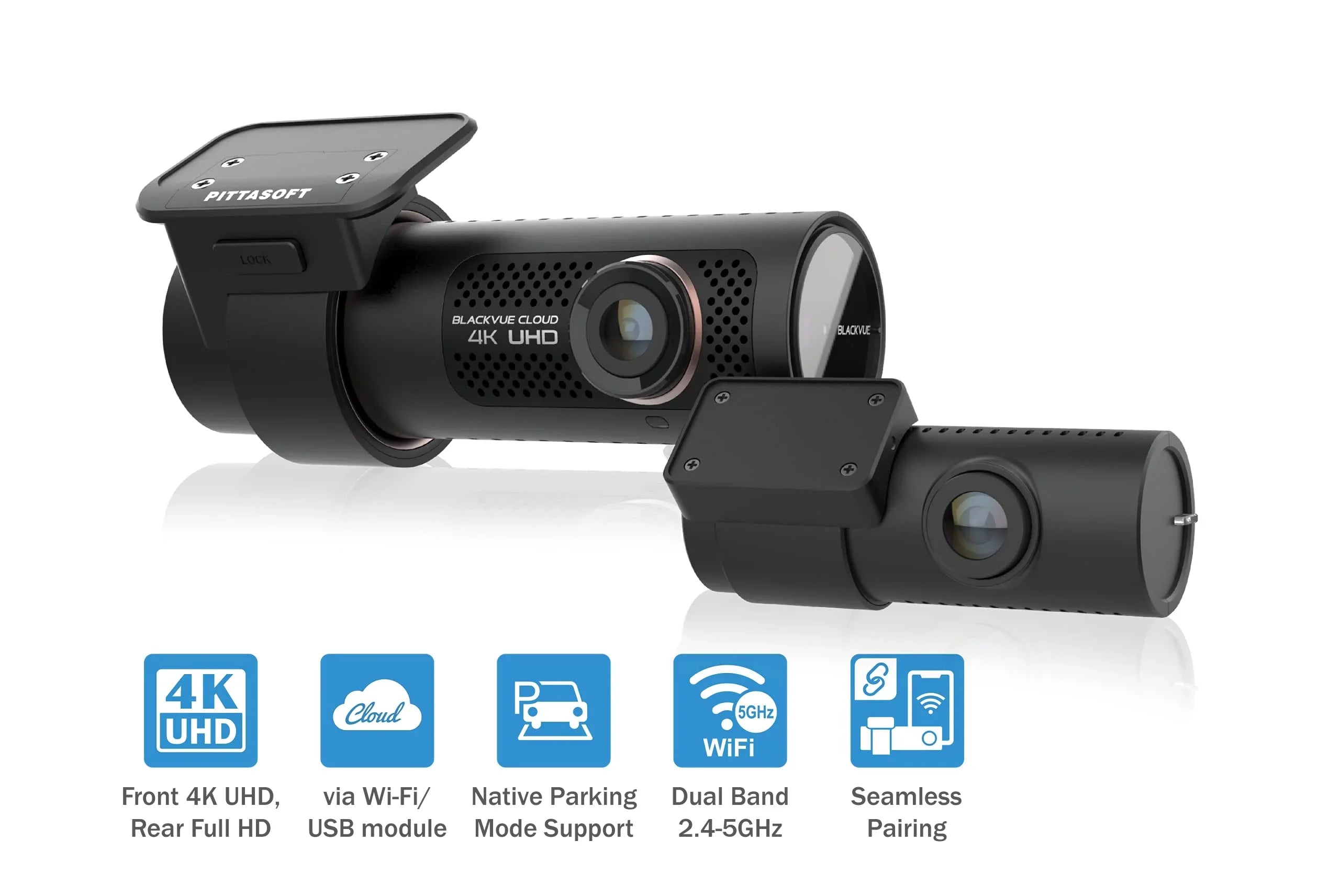 BlackVue DR900X-2CH Plus with 64GB microSizeD Card