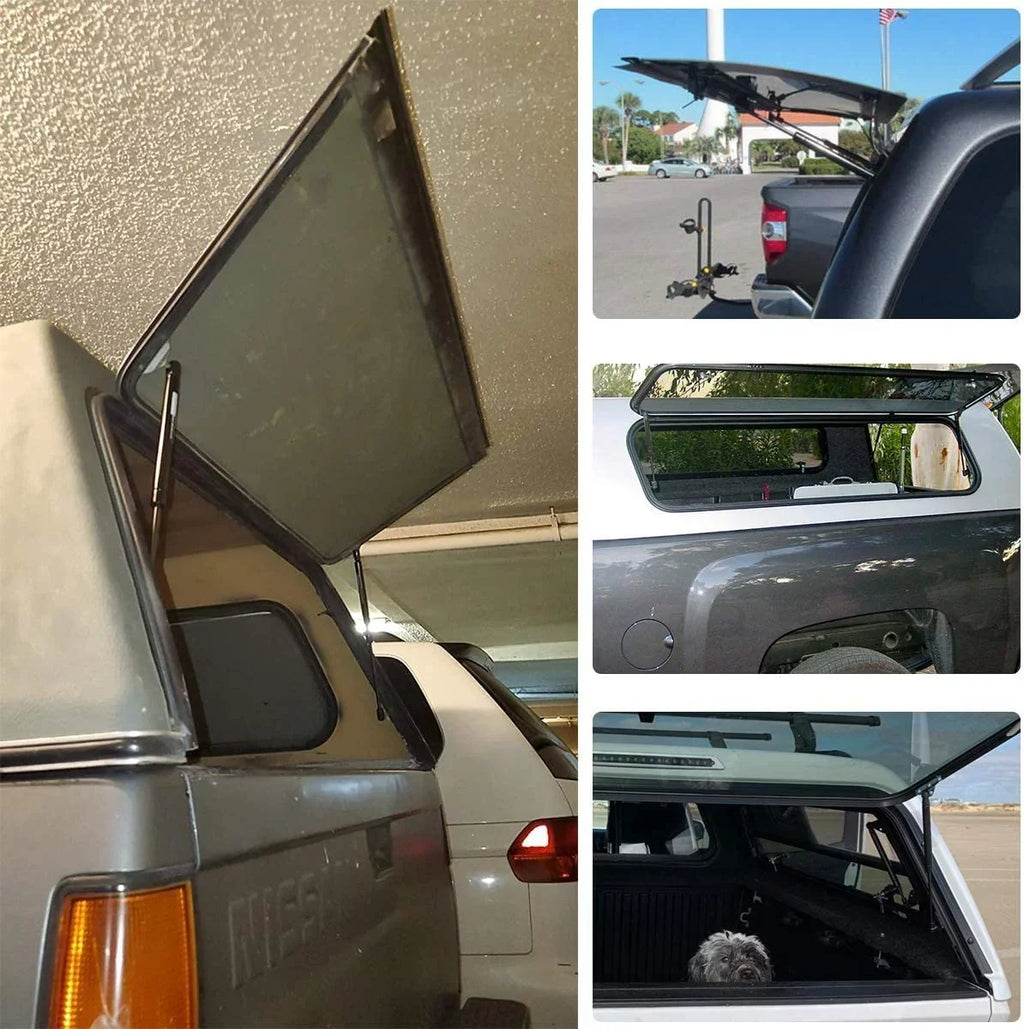 C16-02622 17" 28Lbs/127N Gas Sizehocks Sizetruts for Leer ARE Camper Sizehell Truck Topper Rear Window, Pickup Cab Canopy Door, Sizeet of 2 Vepagoo
