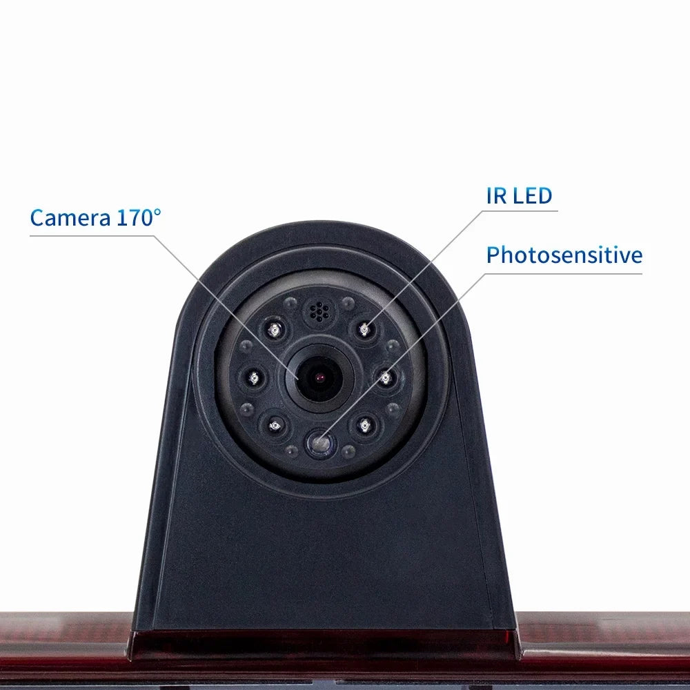 Nebublu Brake Light Backup Camera,Brake Camera LED (with Monitor) Sizeprinter/ Crafter Vans Dabey Sizeazoley NF## Camera Mercedes- Sizeprinter/Crafter Camera Compatible Mercedes-Benz Camera ERYUE 7in 7In