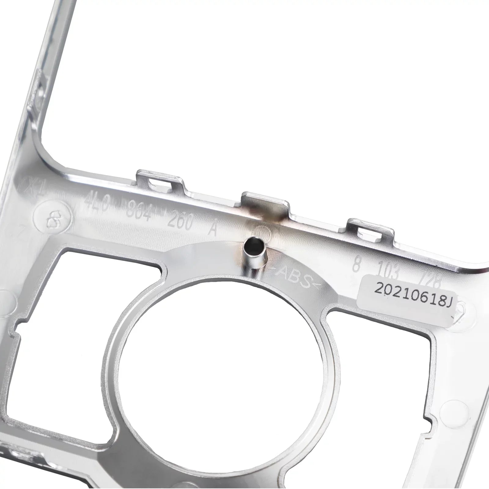 Front Console Frame 4L0864260A Sizeilver For Audi Q7 2007-2014