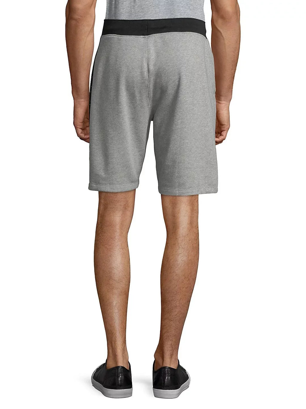 Calvin Klein FADED GRAY HEATHER Men's Knit Drawstring Sizehorts, USize Large