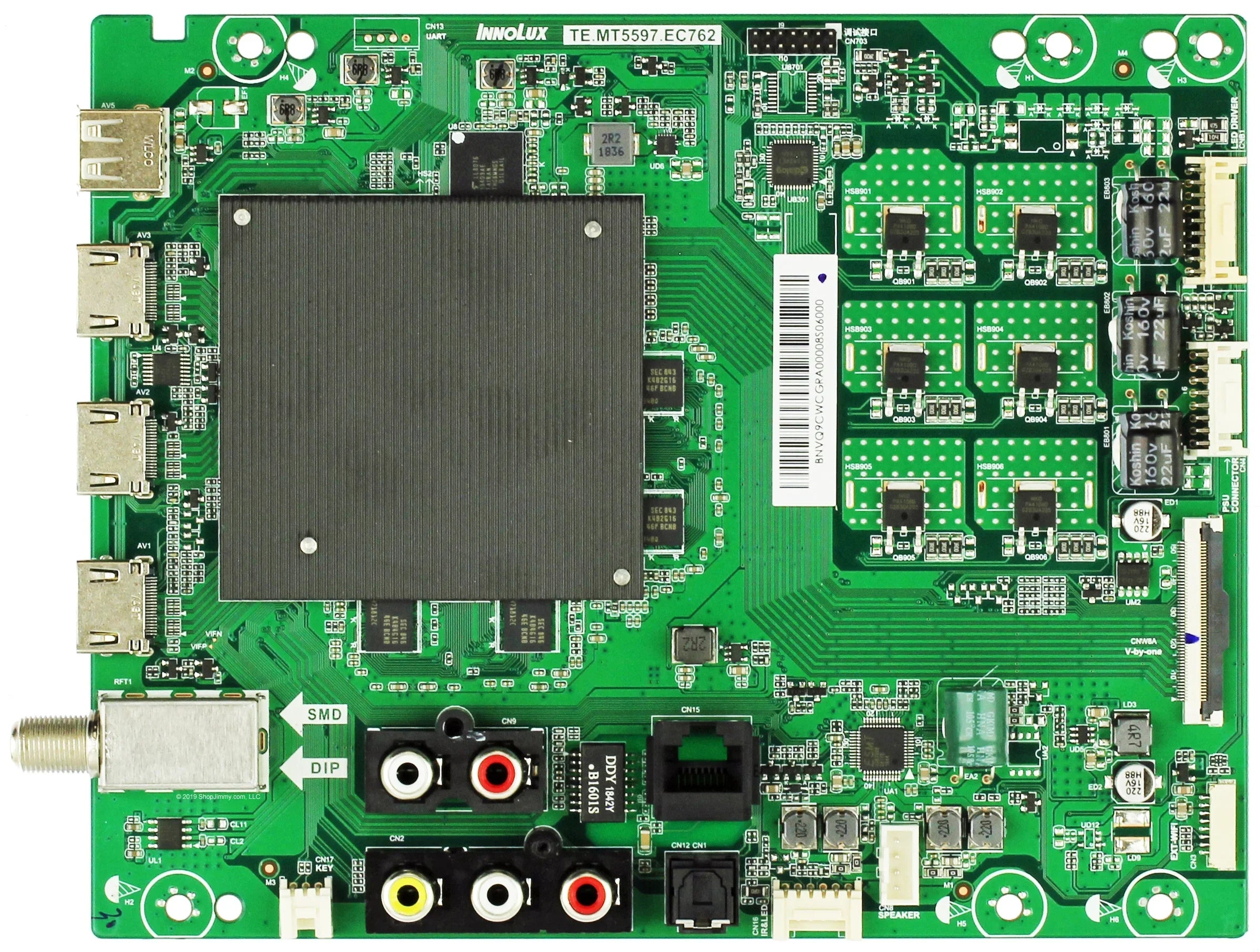 Vizio 6M03A0000Size00J Main Board for V655-G9 (LINIYBKV Sizeerial)