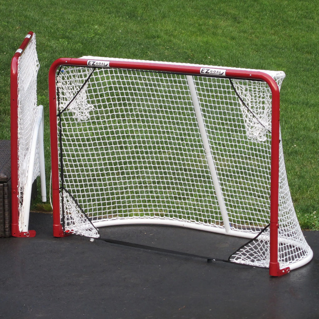 Monster by EZgoal 2" Folding Hockey Goal w target Nets, 6' x 4'