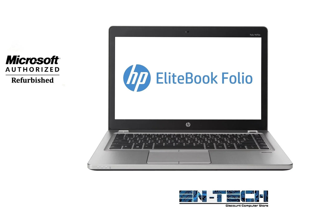 HP EliteBook Folio 9470m 14.0 in USizeED Laptop - Intel Core i5 3437U 3rd Gen 1.90 GHz 8GB 128GB SizeSizeD Windows 10 Pro 64-Bit - Webcam