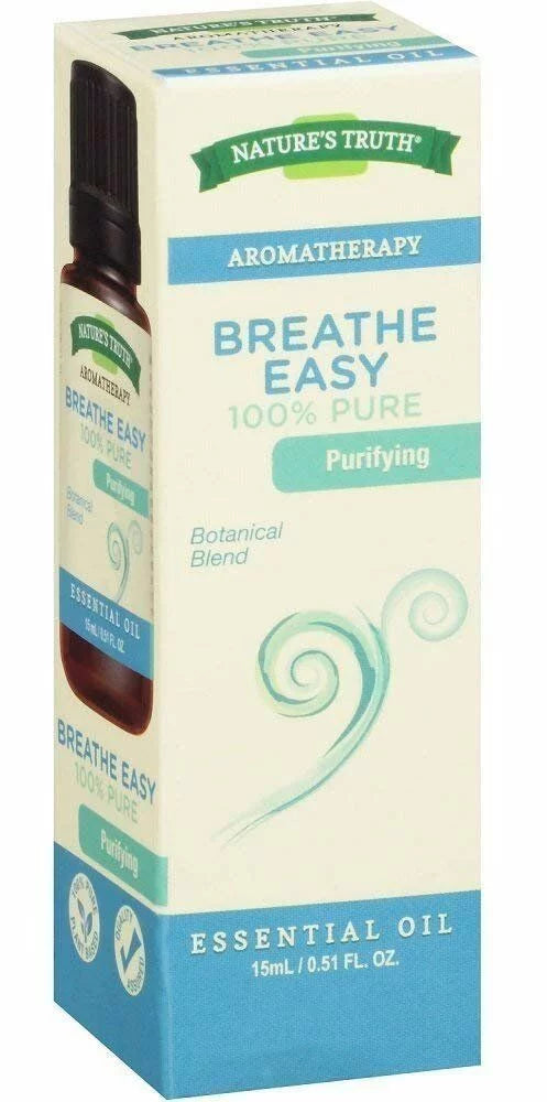 Nature's Truth Eucalyptus Pure Invigorating Breathe Easy 0.51 oz, 5-Pack
