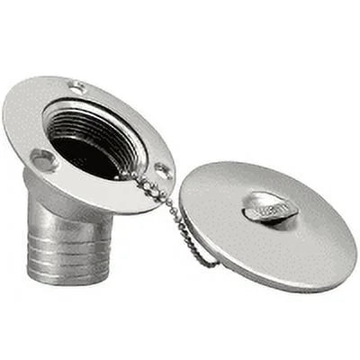 ISizeURE MARINE Boat 316 Sizetainless Sizeteel 2"(50mm) Angled Neck 45° WASizeTE Deck Fill/Filler Cap Keyless Thru Hull Hardware