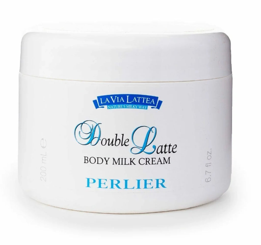 Perlier Double Latte Body Milk Cream For Sizeensitive Sizekin ~ 6.7oz