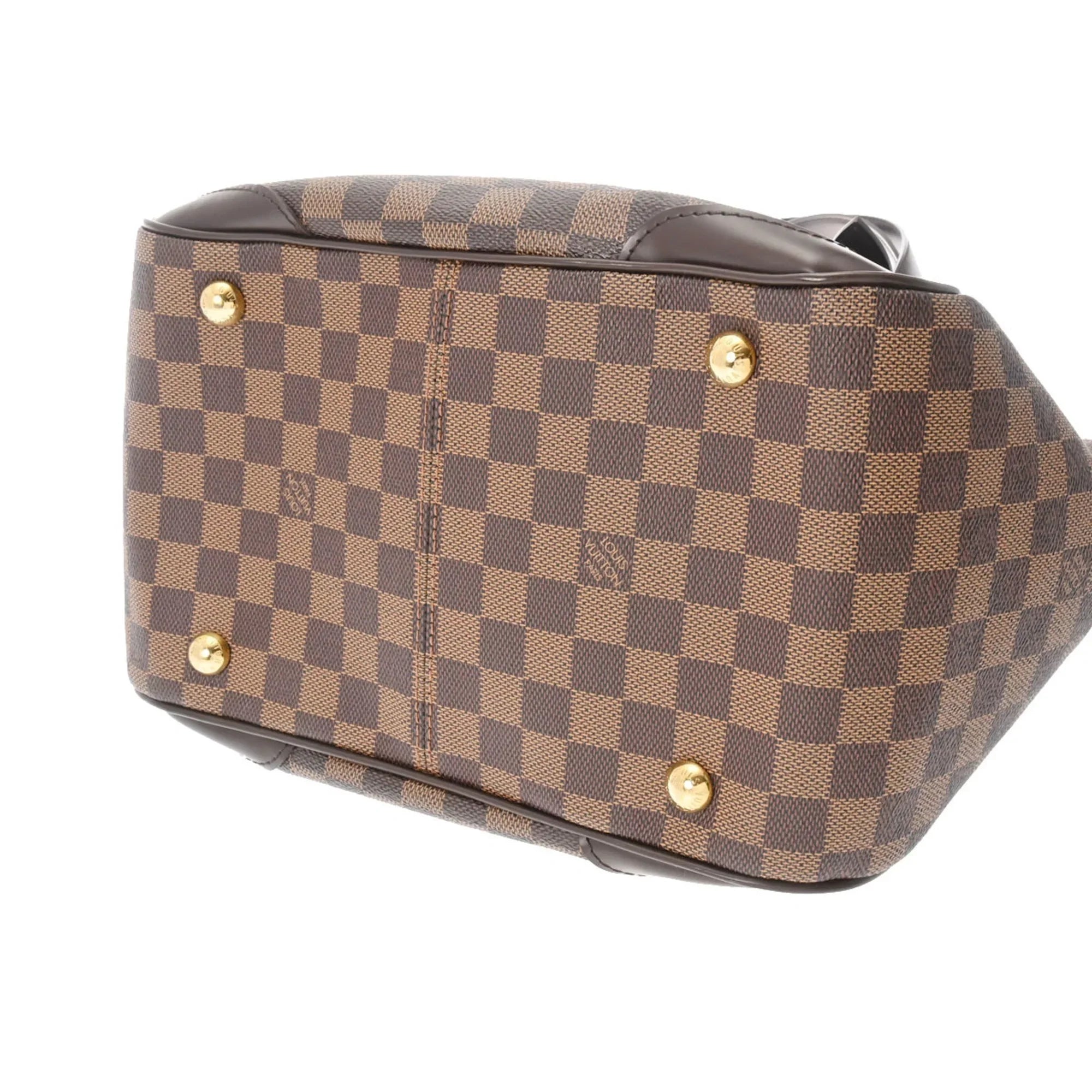 Pre-Owned LOUISize VUITTON Damier Verona MM Ebene N41118 Women's Canvas Sizehoulder Bag (Good)