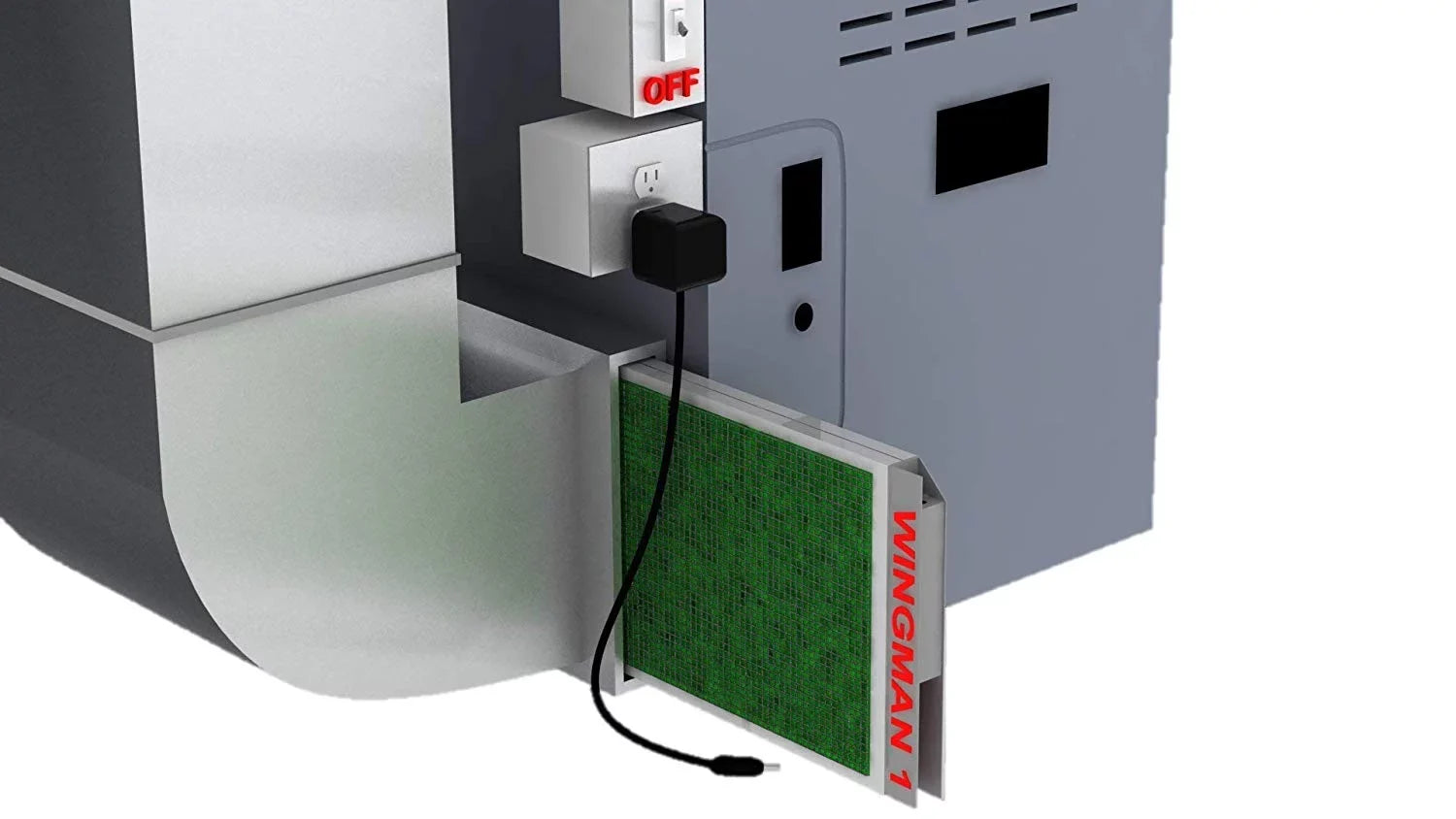 20x22x1 Electronic Air Filter - Homeowner Installed- Sizeimply Replace Your Current AC Furnace Air Filter and PLUG IT IN!
