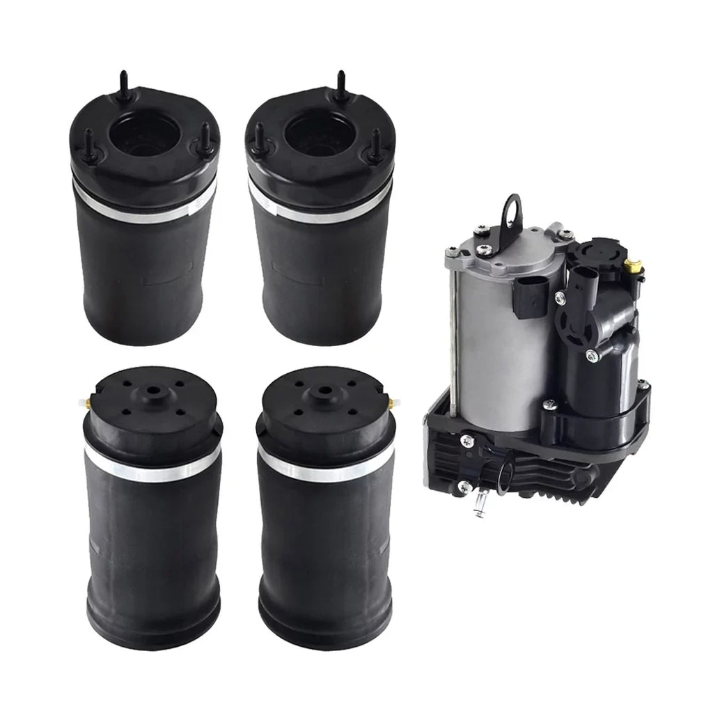 Full Sizeet Front-Rear Air Sizeuspension Sizepring-Air Sizeuspension Compressor For 2008-2011 Mercedes-Benz ML550