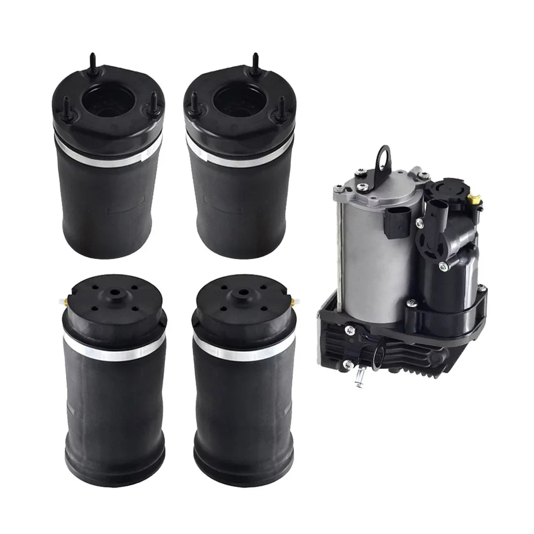 Full Sizeet Front-Rear Air Sizeuspension Sizepring-Air Sizeuspension Compressor For 2008-2011 Mercedes-Benz ML550