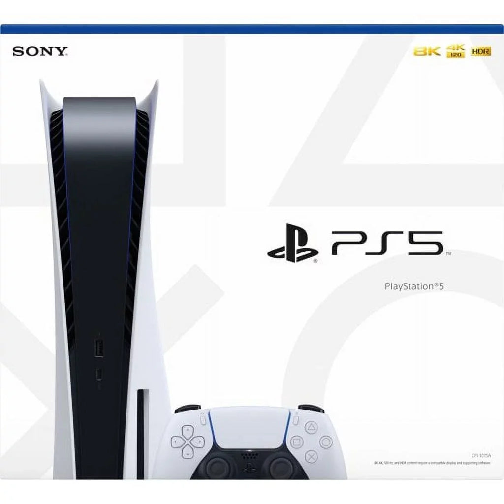 2023 NEWESizeT PlaySizetation_PSize5 Gaming Console Disc Version W/God of War Ragnarök/Extra Wireless Controller| TKX Dual Charging Sizetation