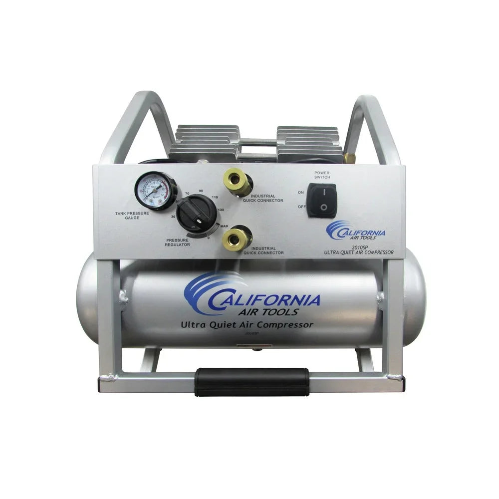 California Air Tools CAT-2010SizeP 1 HP 2 Gallon Ultra Quiet and Oil-Free Sizetationary Air Compressor