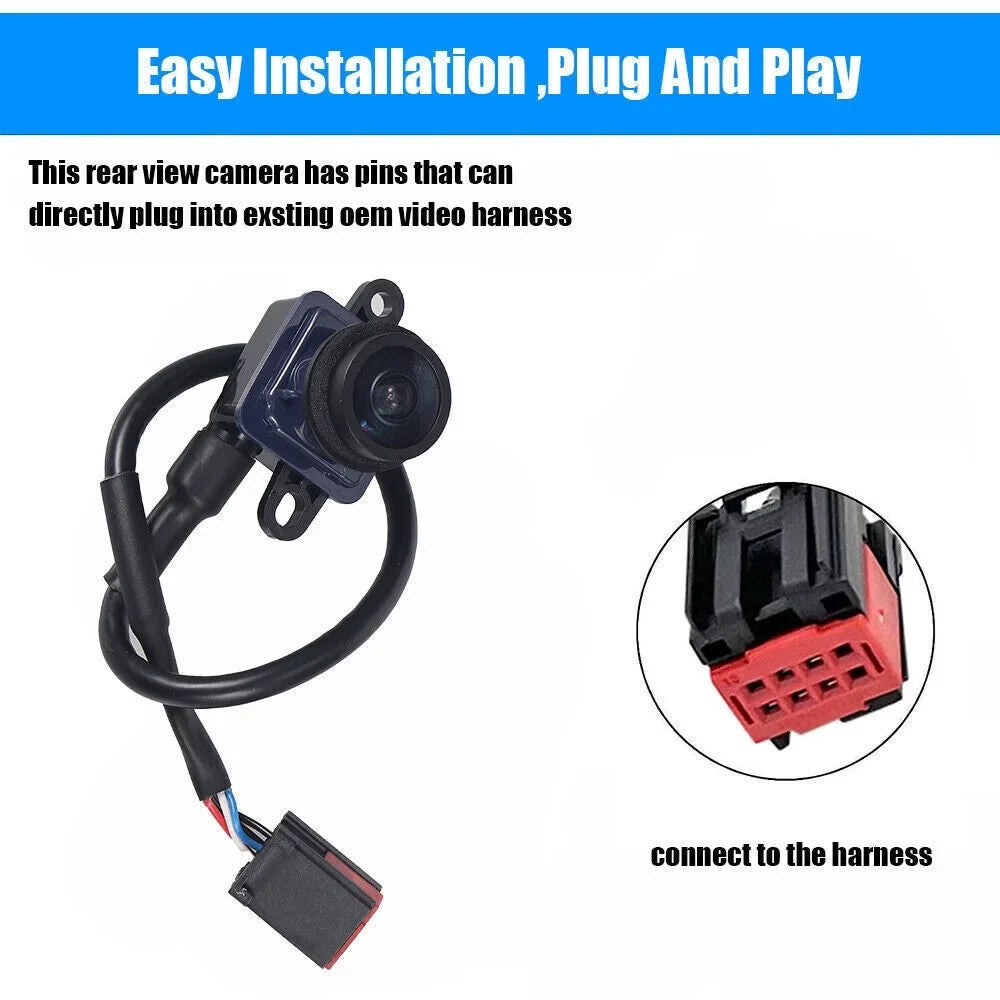 Optimal Parking Aid - Rear View Camera for RAM Promaster Vans with Part Number 68417057AA