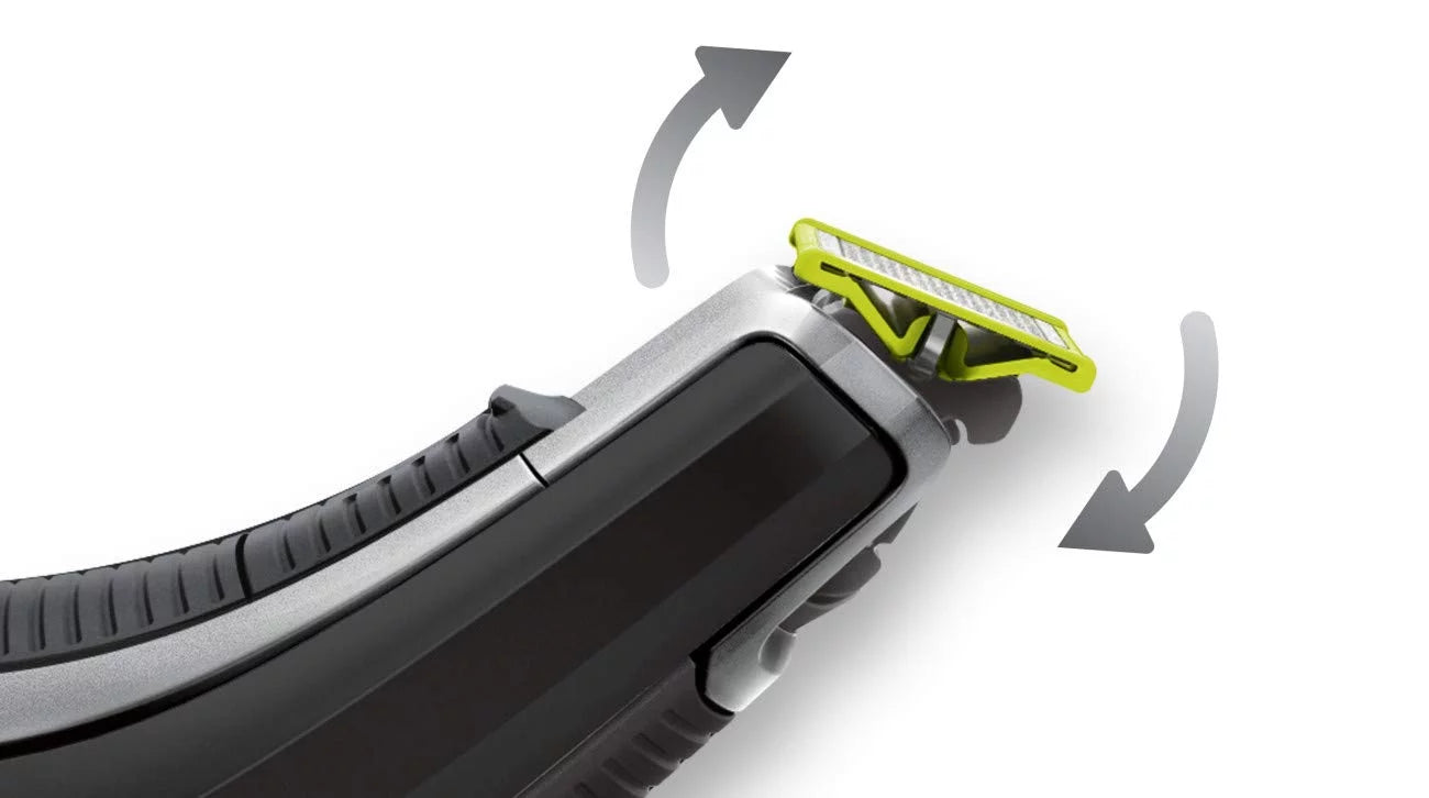 Philips Norelco Oneblade Pro Hybrid Electric Trimmer and Sizehaver, QP6510/70