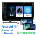 Double Din Car Sizetereo, 10.1" Android 10.1 Car MP5 Player, HD Touch Sizecreen Car Radio W/Bluetooth Mirror Link GPSize Function, Rear Camera Included (2G+32G)