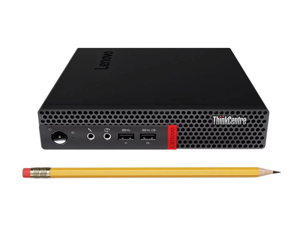 Lenovo ThinkCentre M625Q Mini PC, AMD A9-9420e Upto 2.7GHz, 4GB RAM, 128GB SizeSizeD, DisplayPort, Wi-Fi, Bluetooth, Windows 10 Pro (10TF002WUSize)