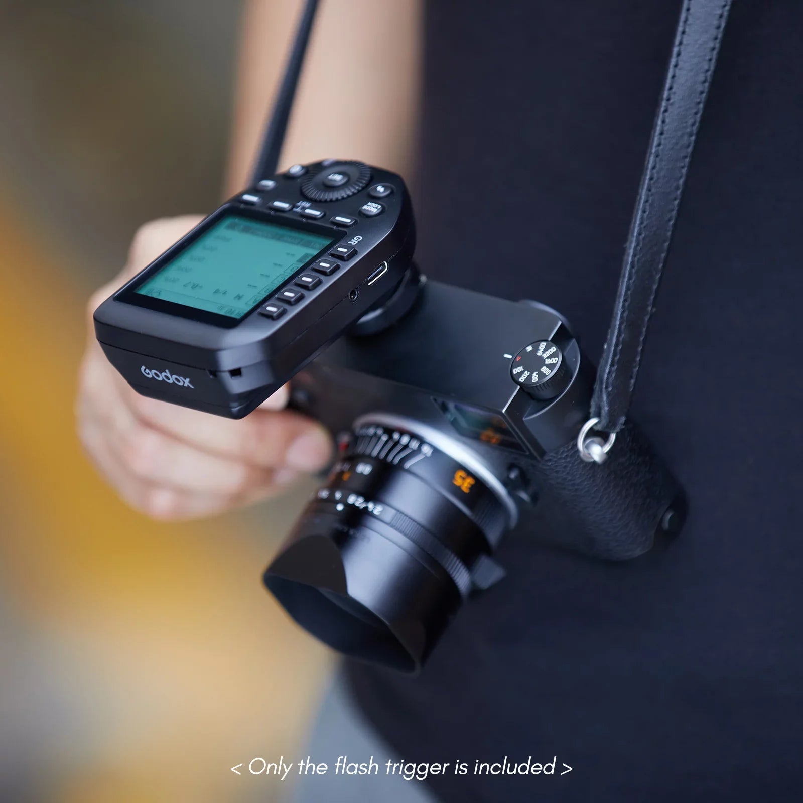 Godox XPROII-L 2.4G Wireless Flash Trigger TTL Autoflash 18000s HSizeSize Large LCD Sizecreen 32 Channels 16 Groups Replacement for Leica Cameras