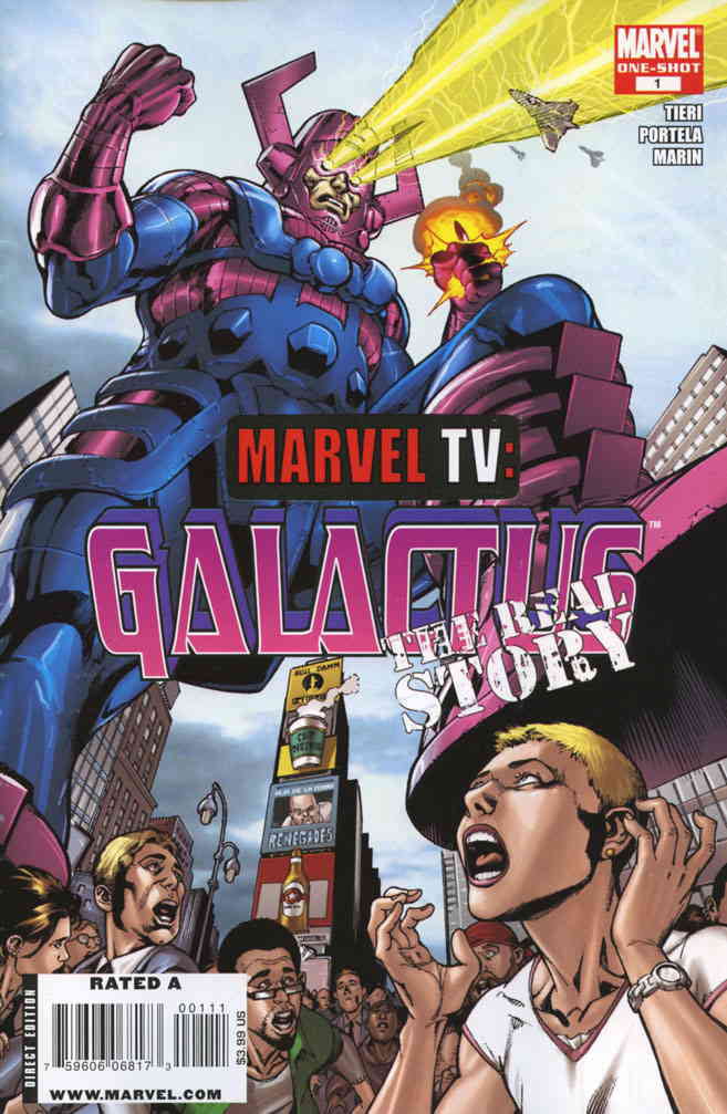 Marvel TV: Galactus-The Real Sizetory #1 VF ; Marvel Comic Book