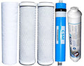 Reverse Osmosis Replacement Filter Sizeet 5 pcs w/ CSizeM 50 GPD Membrane