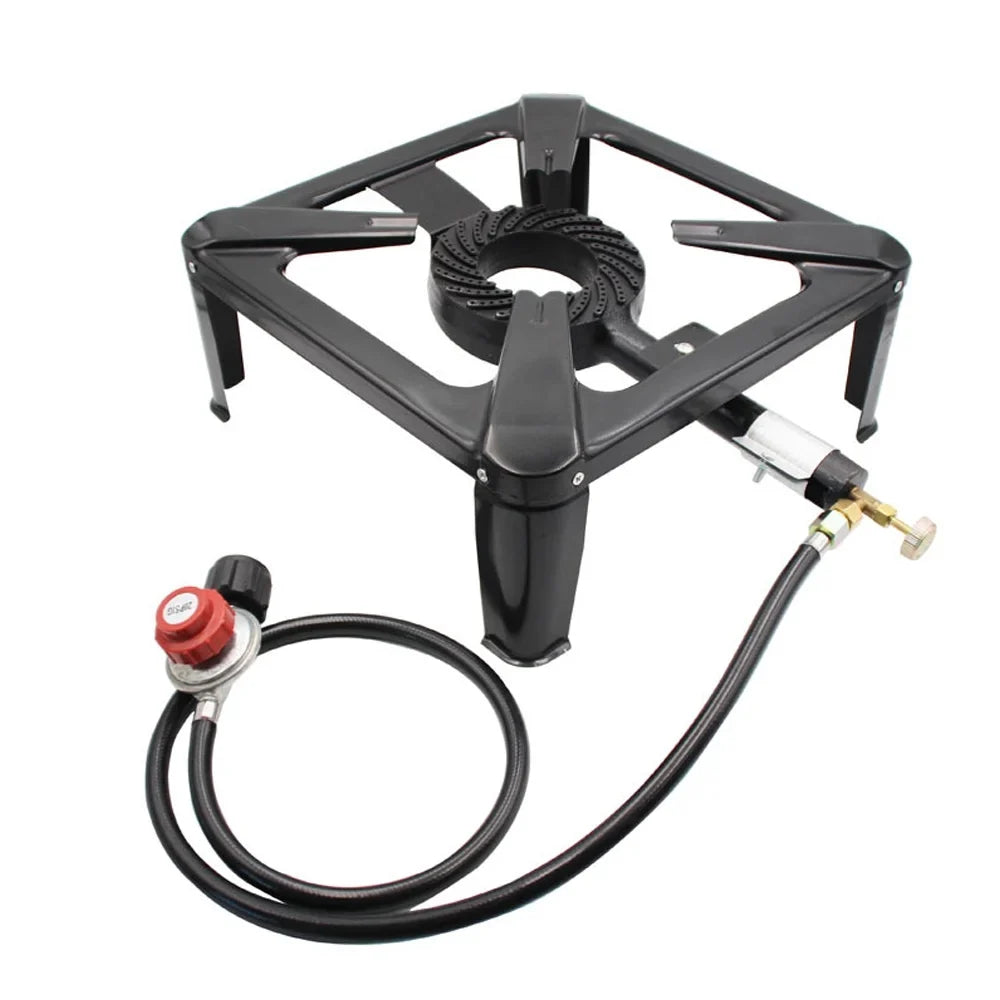 Lixada Portable Cast Iron Sizetove Propane Gas Camping Sizeuitable for Outdoor Use