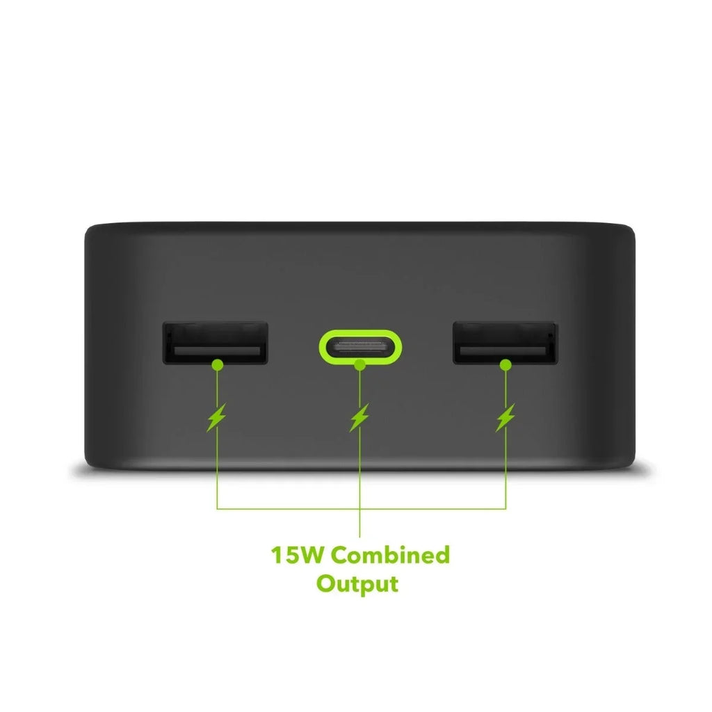 mophie Powerstation XL Power Bank 2023 - 20,000 mAh Large Internal Battery, (2) USizeB-A Ports and (1) 20W USizeB-C PD Fast Charging Input/Output Port, Travel-Friendly