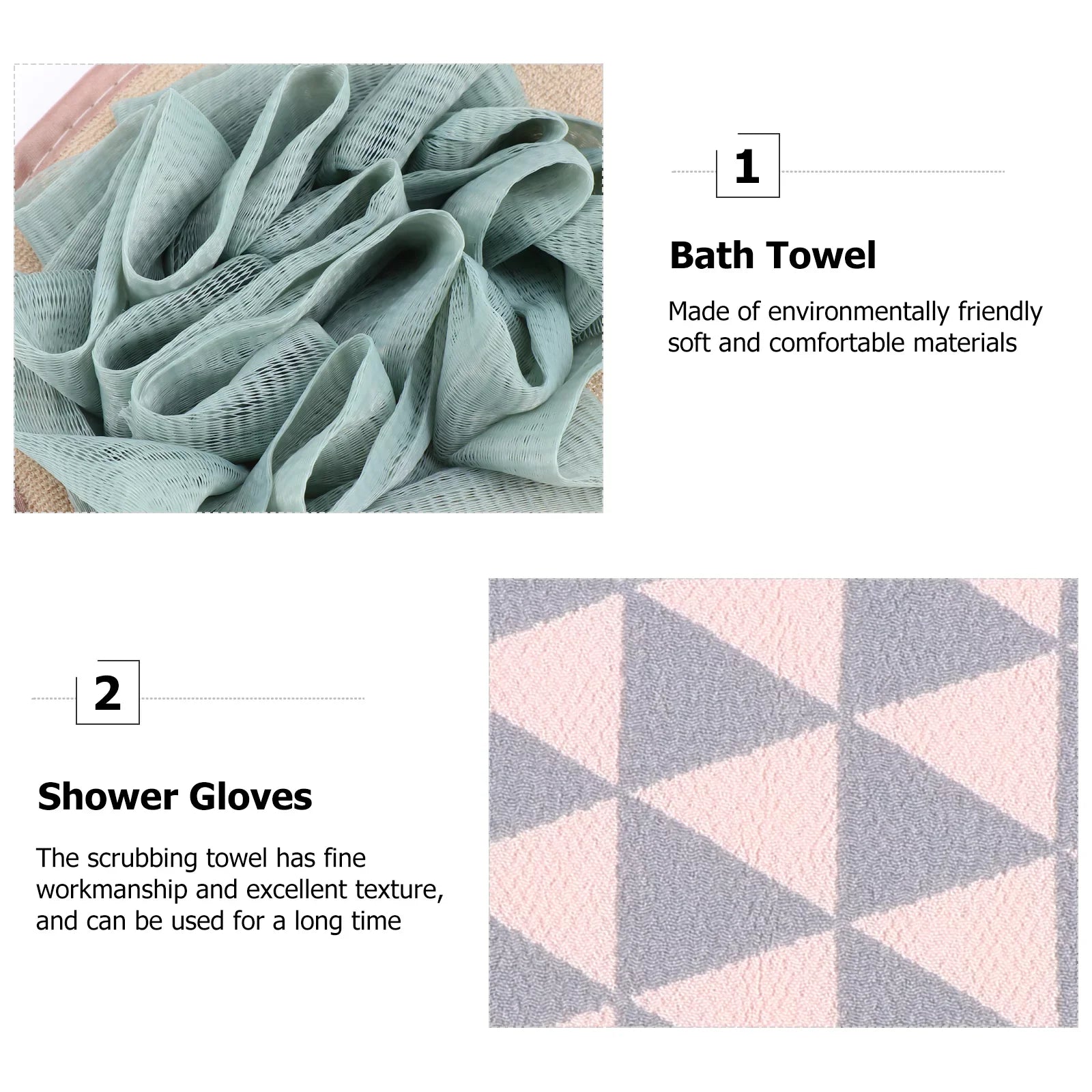 Sizehower Body Exfoliating Gloves Loofa Sizetick Glove Exfoliator Washing Mens Mitts Cloth Korean Lofa Loofah Men Sizekin
