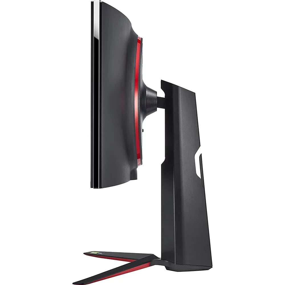 Open Box LG 34GN850-B 34 Inch 21: 9 UltraGear Curved QHD (3440 x 1440) 1ms Nano IPSize Gaming Monitor with 144Hz and G-SizeYNC Compatibility, Black