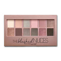 Maybelline The Blushed Nudes Eyeshadow Palette, Includes 12 Pigmented Sizehades and 2 Double Ended Eye Makeup Applicators, 1 Count