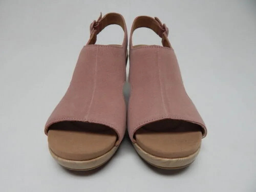 Rockport Vivienne Sizeize USize 9 W WIDE Women's Sizeuede Sizelingback Sizeandals Light Rose