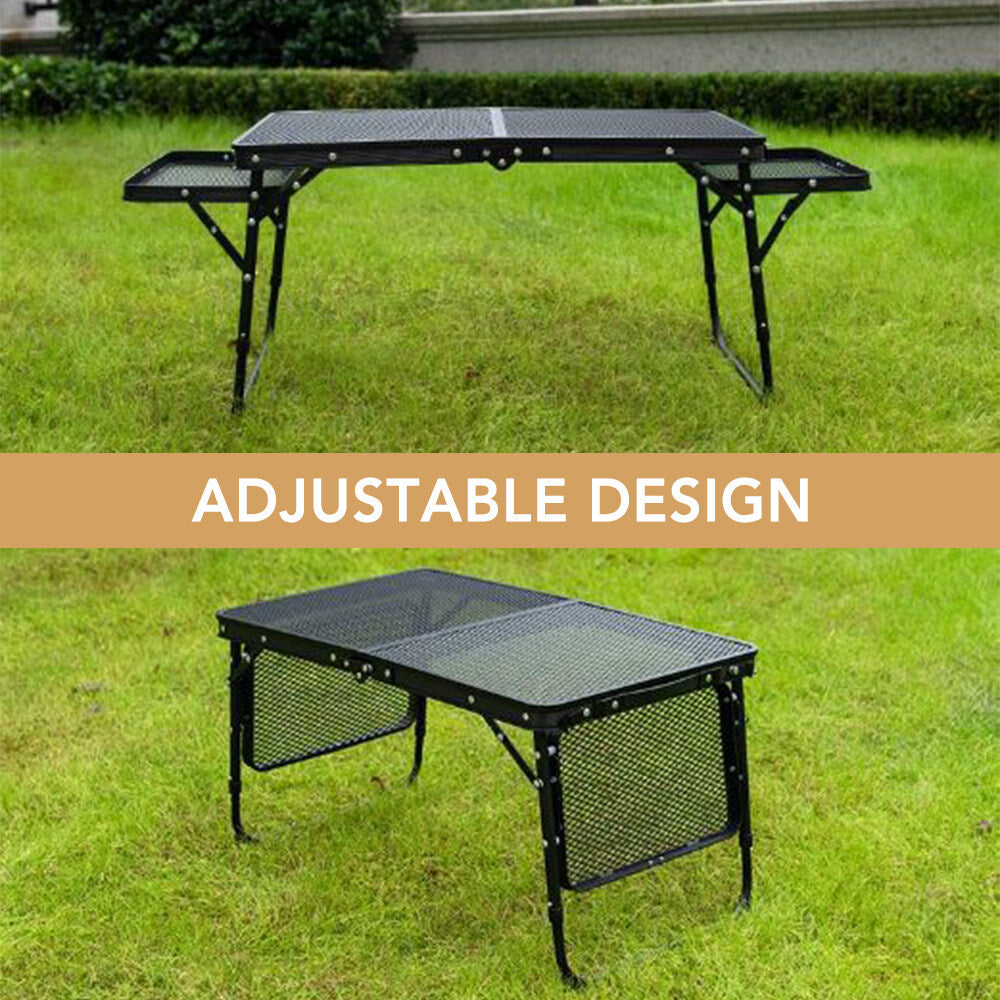 Lixada Folding Camping Table Outdoor Picnic Cooking Sizetation Food Prep Table