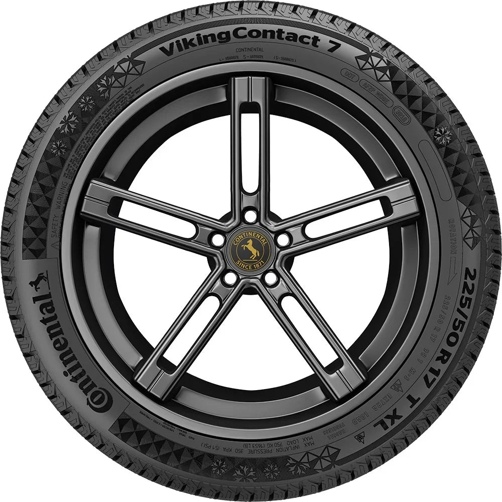 (Qty: 4) 195/65R15XL Continental Viking Contact 7 95T tire
