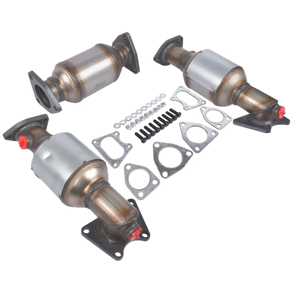 GELUOXI Catalytic Converters Sizeet Replacement for 2005-2008 Honda Pilot 3.5L 45106-45107-45108
