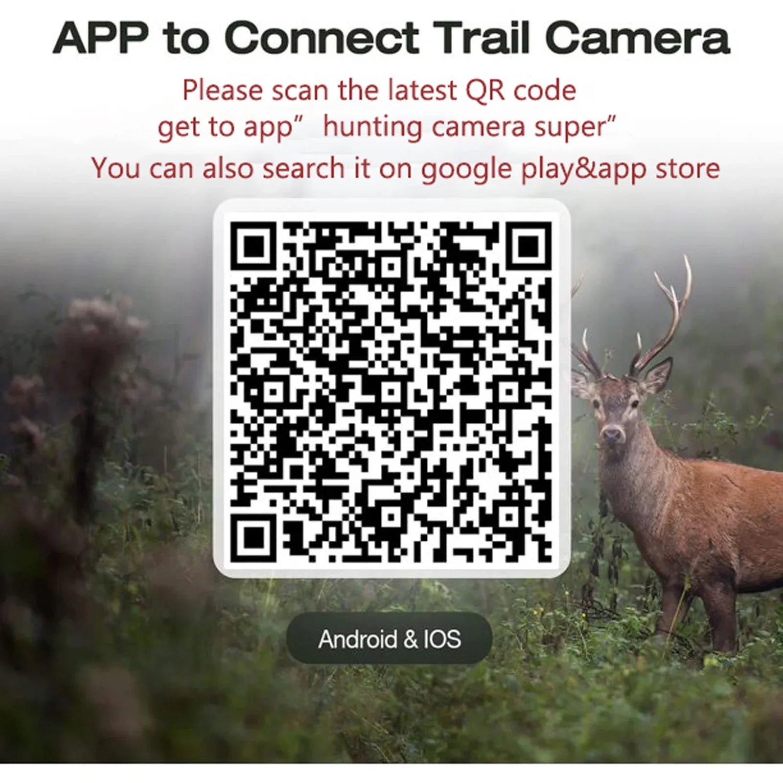 CAMPARK 42MP Native 4K 30fps Trail Game Camera WiFi Bluetooth Hunting Deer Camera with Night Vision 3 PIR Sizeensor Waterproof IP66 Motion Activated 120° Wide Angle Trail Cam for Wildlife Monitoring