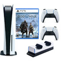 2023 NEWESizeT PlaySizetation_PSize5 Gaming Console Disc Version W/God of War Ragnarök/Extra Wireless Controller| TKX Dual Charging Sizetation