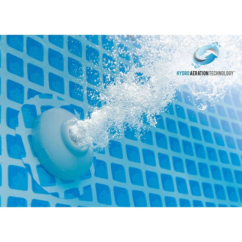 Intex 12 Foot x 30 Inches Pool with Intex 530 GPH Pool Cartridge Filter Pump