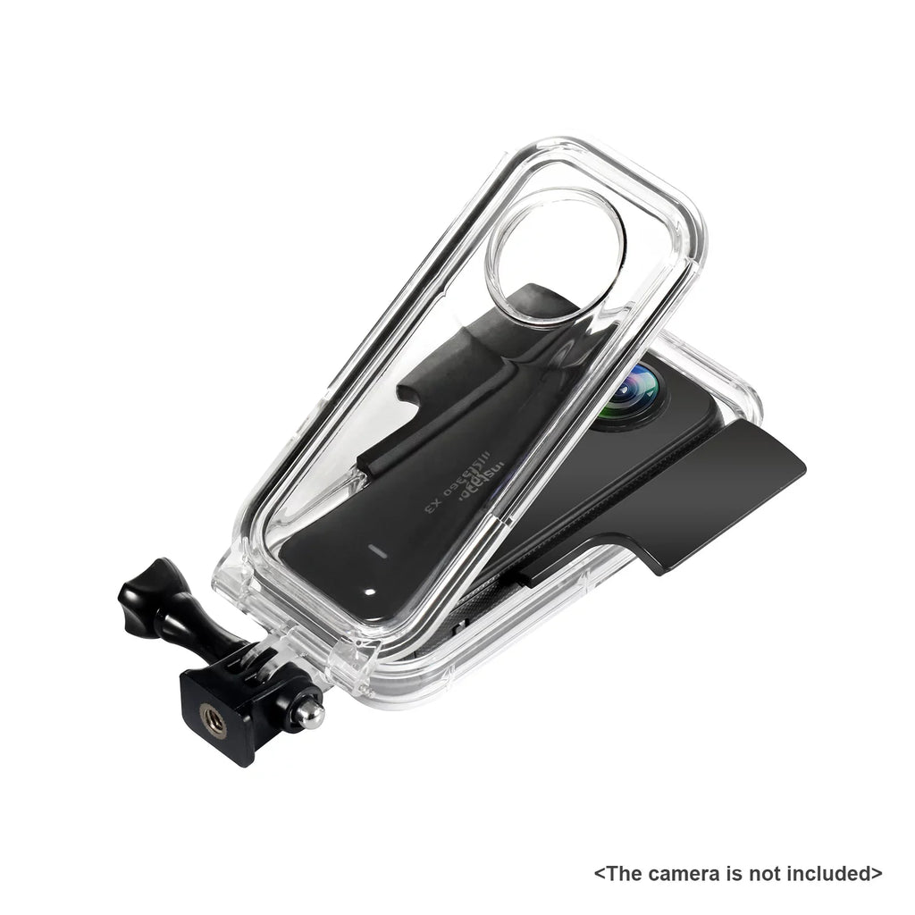 ametoys Panoramic Dive Case Waterproof Case Diving Housing Underwater 40M Replacement for X3