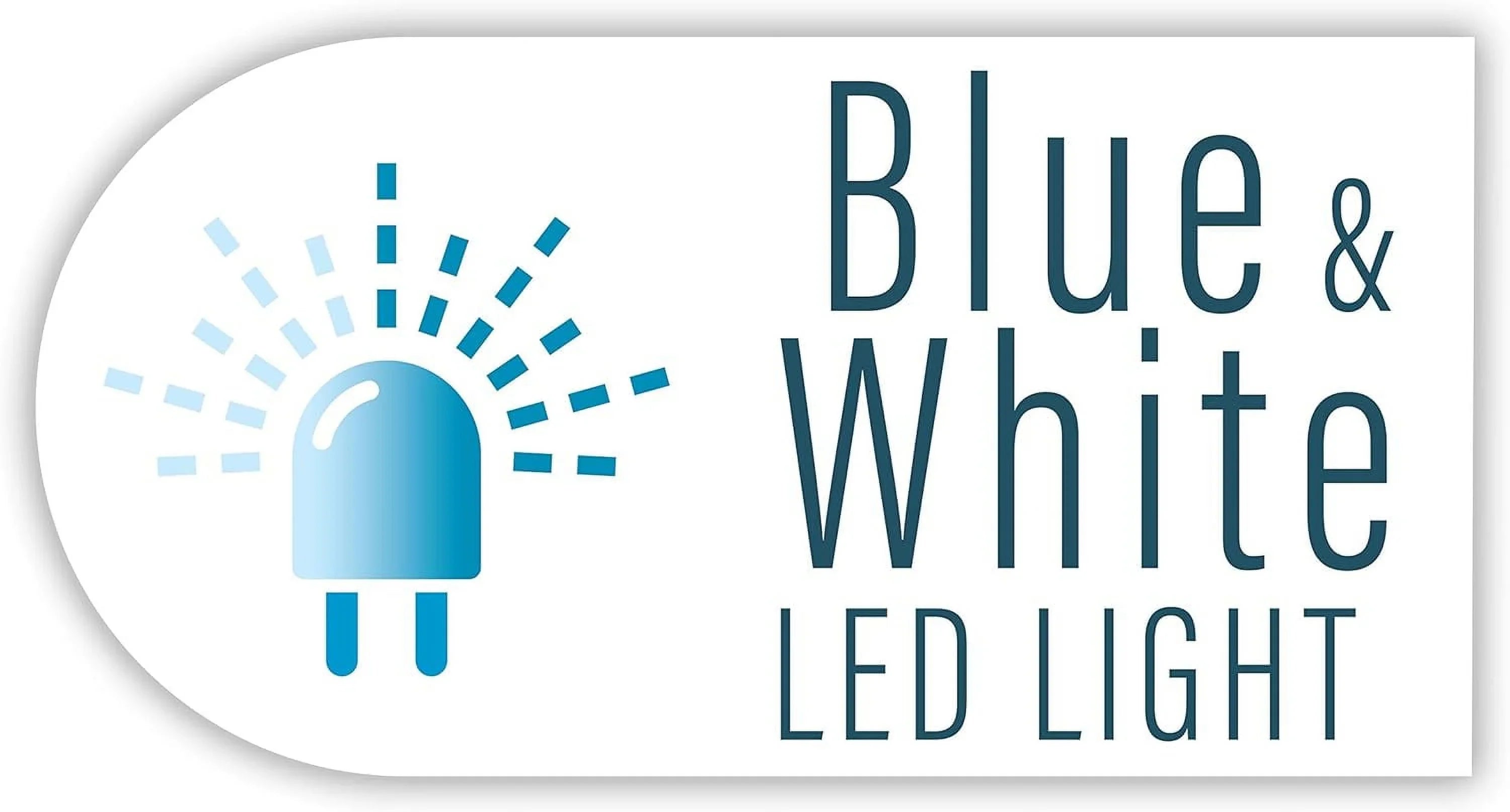 LED Light 5 Gallons, Blue And Ivory LED Lights, For Aquariums Up To 5 Gallons, Model:29028