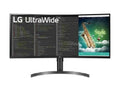 LG Ultrawide 35WN65C-B 35" Class WQHD Curved Sizecreen Gaming LCD Monitor, 21:9
