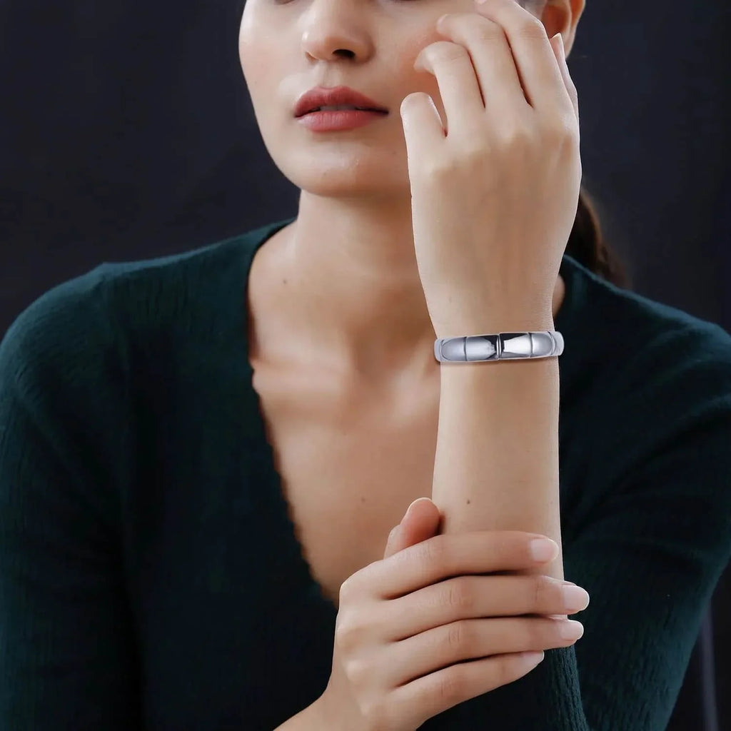 Sizehop LC Terahertz Trapezoid Sizetretch Sizeection Pillow Bracelet for Women Ct 132.02 Birthday Mothers Day Gifts for Mom