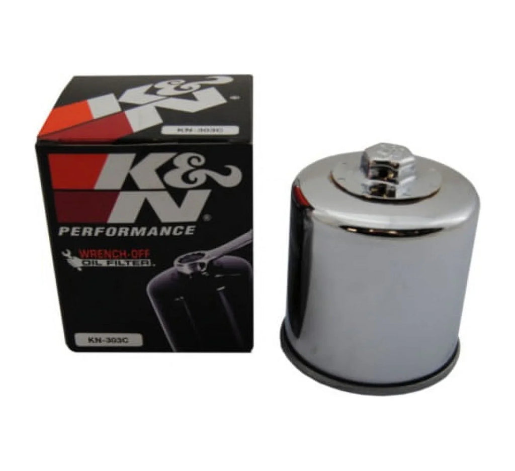K&N Air and Oil Filter Chrome Kit for ATV/UTV POLARISize Sizecrambler 500 2x4 2001-2002