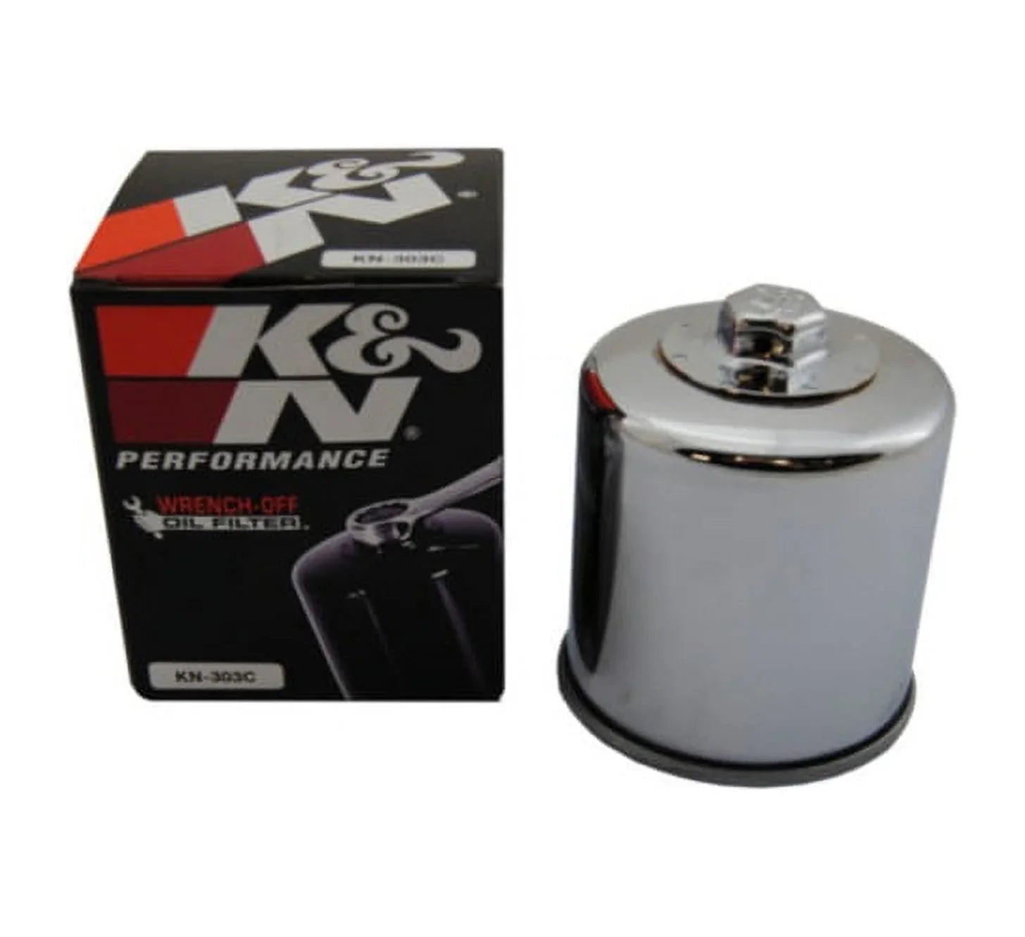 K&N Air and Oil Filter Chrome Kit for ATV/UTV POLARISize Sizecrambler 500 2x4 2001-2002