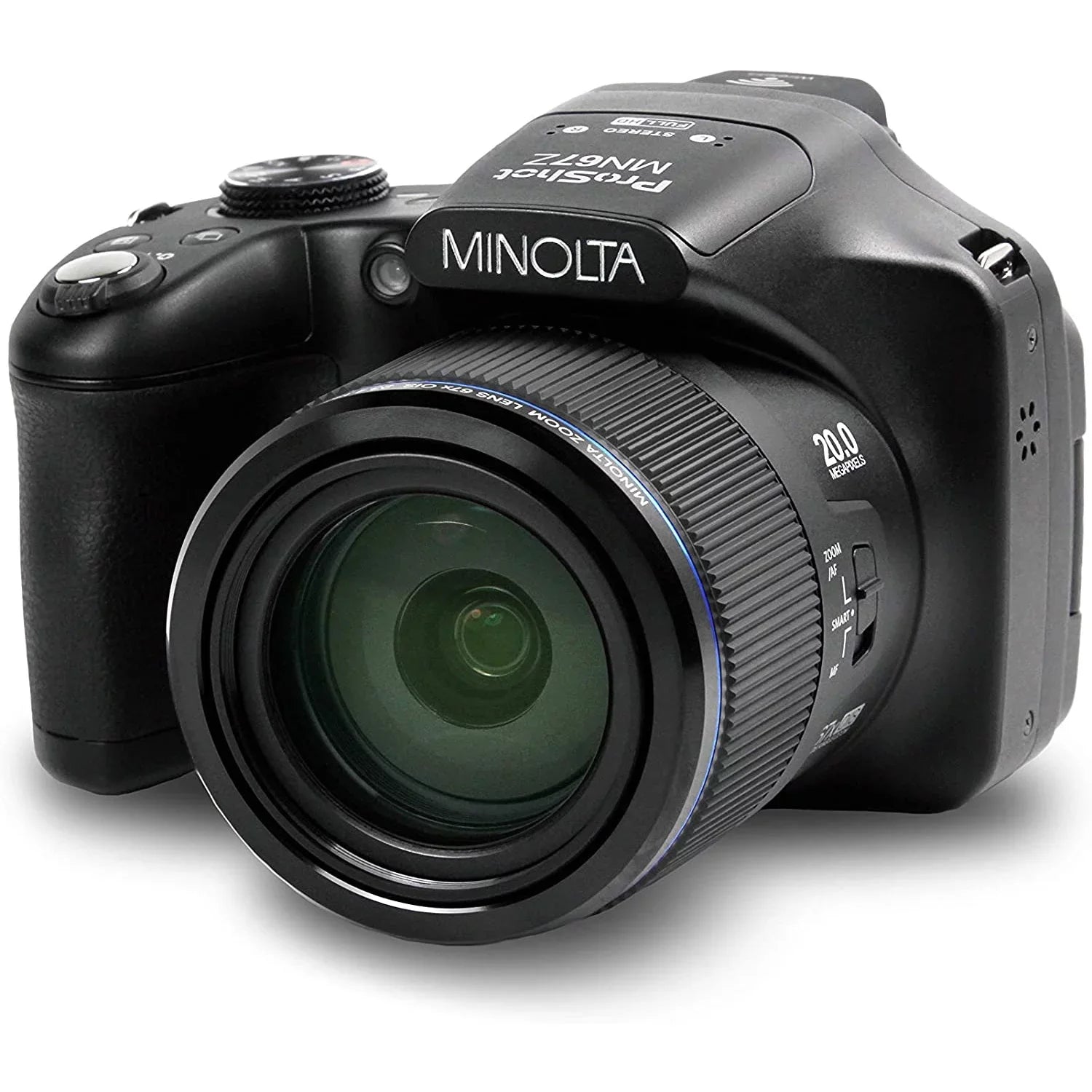 MN67Z 20MP FHD Wi-Fi Bridge Camera with 67x Optical Zoom - Black