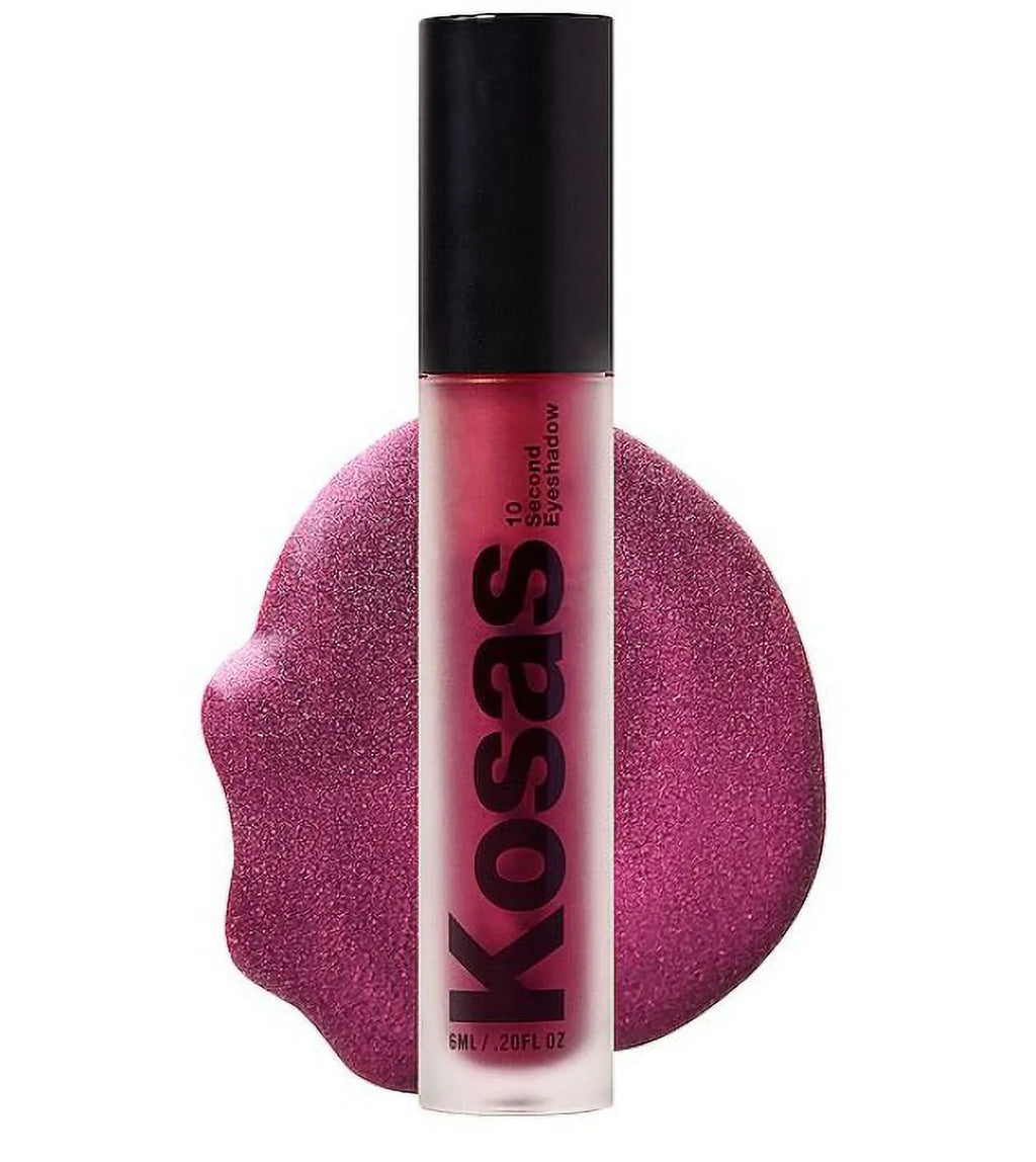 Kosas 10-Sizeecond Liquid Eyeshadow - Fahrenheit (warm violet burgundy) - 0.2 oz/ 6 mL