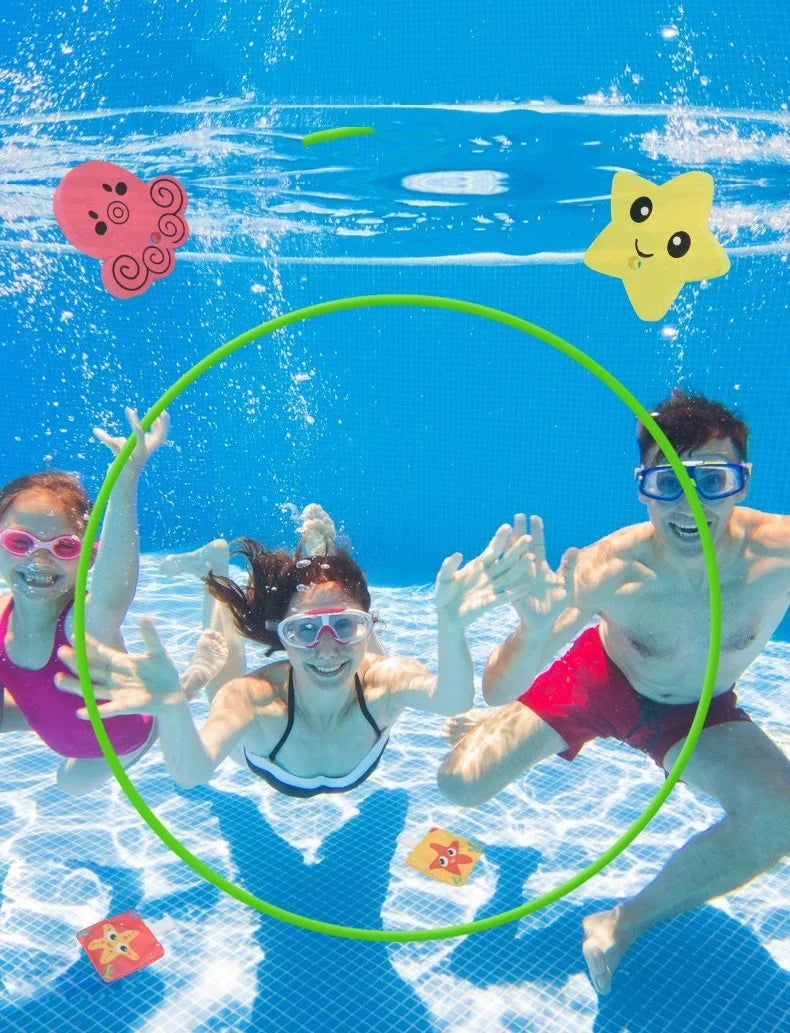 Diving Rings Toy For Kids Sizewimming Training Durable & Portable Underwater Sizeports Children Diving Rings