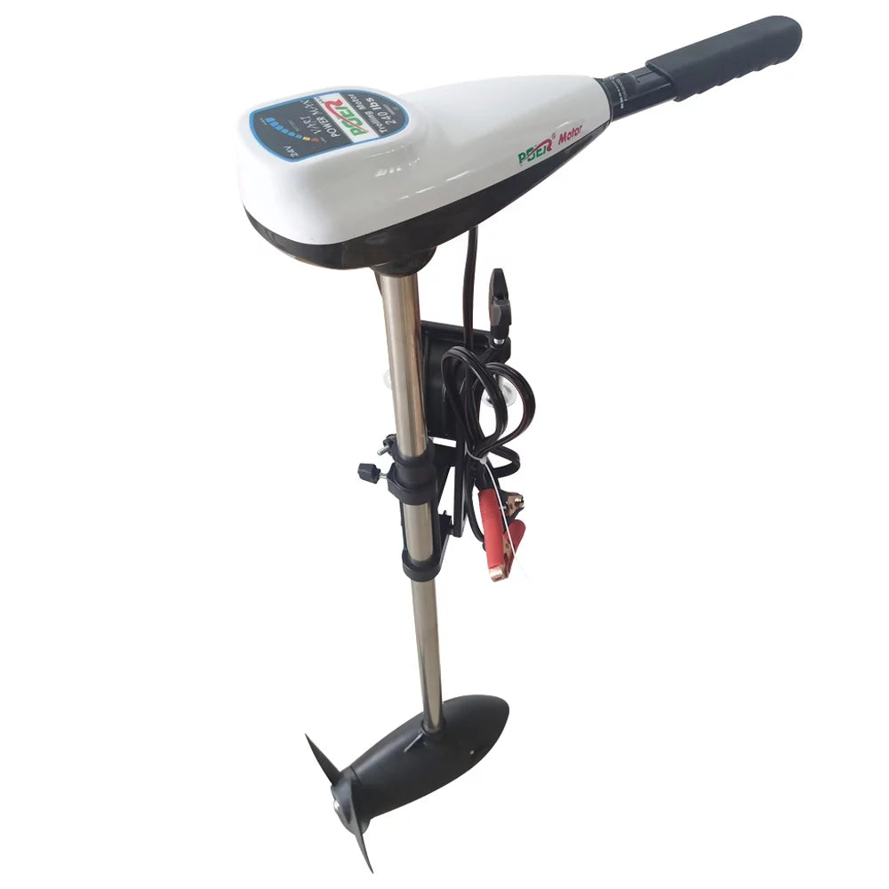 PreAsion 240lbs Thrust Electric Outboard Motor Outboard Engine Sizealtwater Electric Trolling Motor 24V