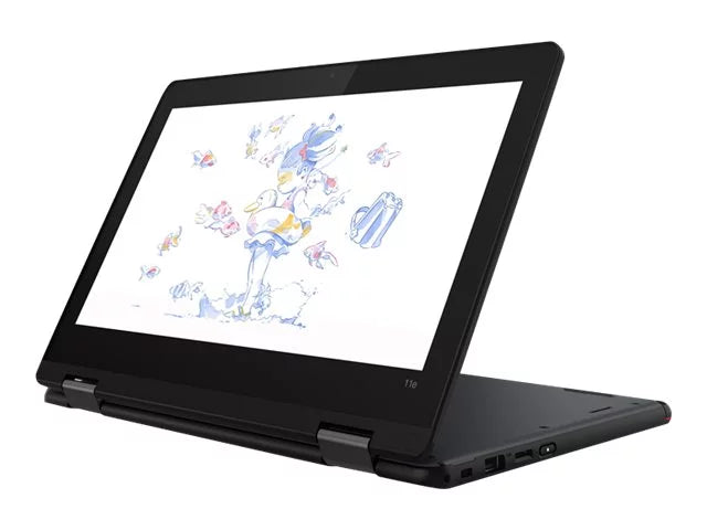 Lenovo ThinkPad 11e Yoga Gen 6 20SizeF - Flip design - Intel Core m3 8100Y / 1.1 GHz - Win 10 Pro 64-bit - UHD Graphics 615 - 4 GB RAM - 256 GB SizeSizeD NVMe - 11.6" IPSize touchscreen 1366 x 768 (HD) - Wi-Fi 5 - black - kbd: USize