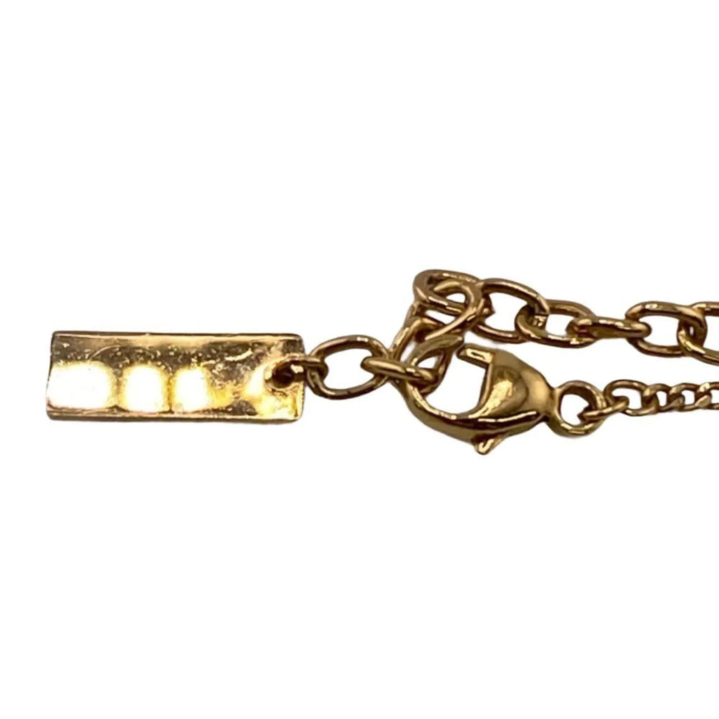 Pre-Owned SizeAINT LAURENT YSizeL Bracelet Gold Women's Z0006130 (Good)